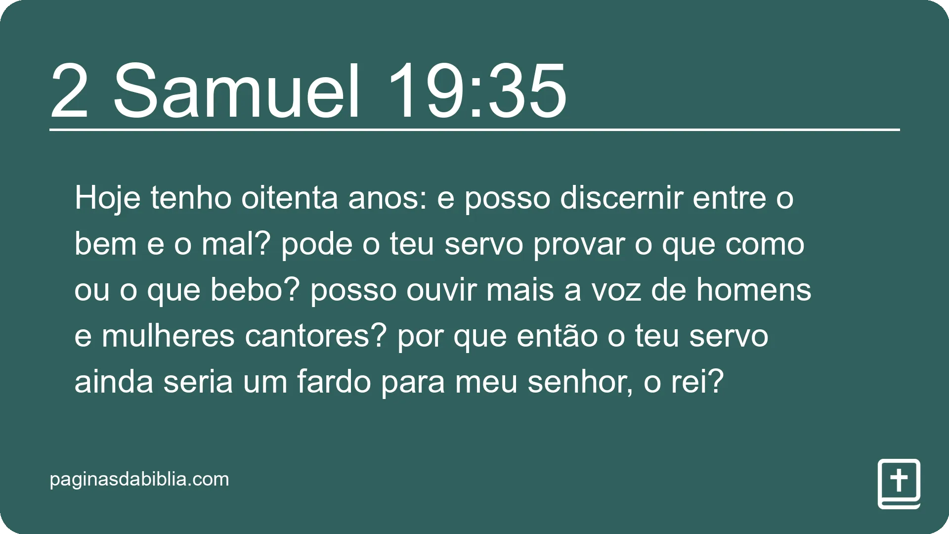 2 Samuel 19:35