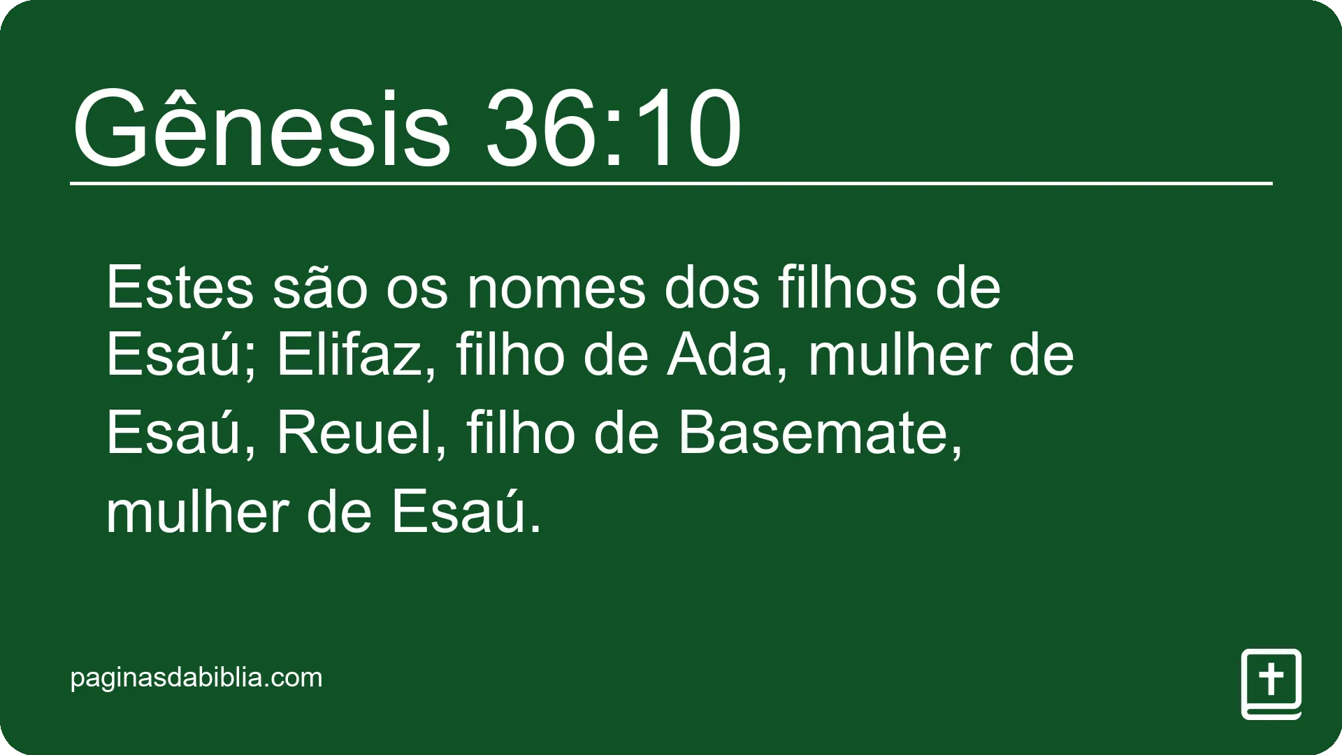 Gênesis 36:10