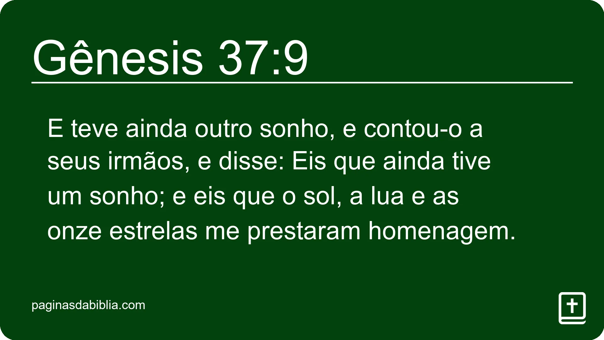 Gênesis 37:9