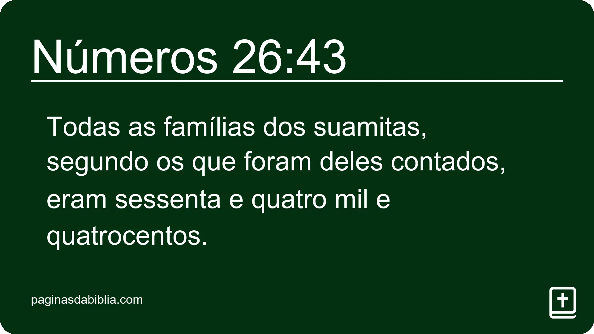 Números 26:43