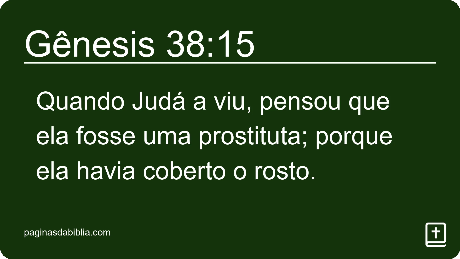 Gênesis 38:15