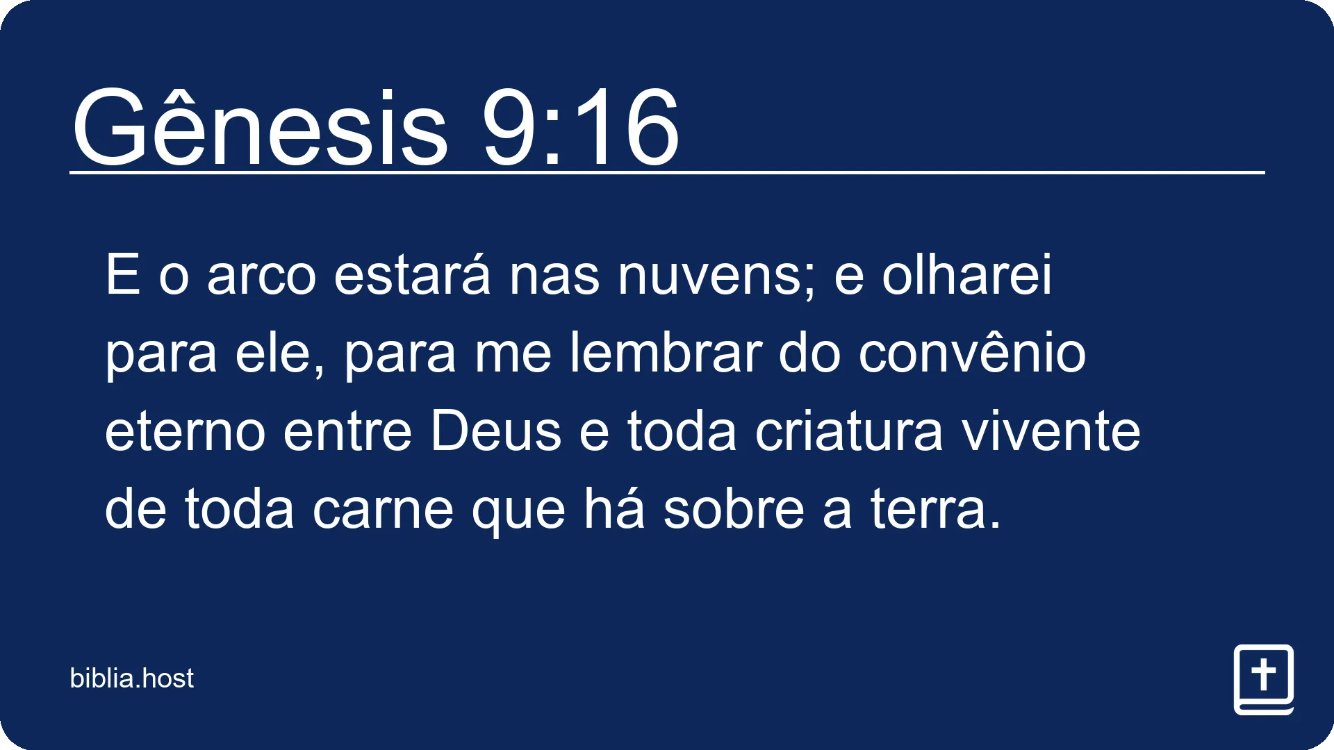 Gênesis 9:16