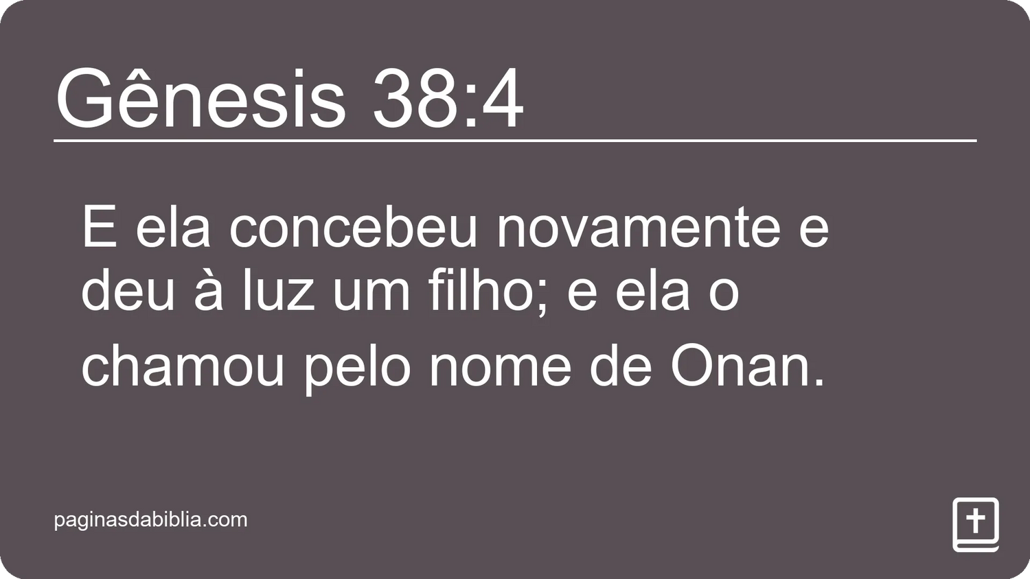 Gênesis 38:4