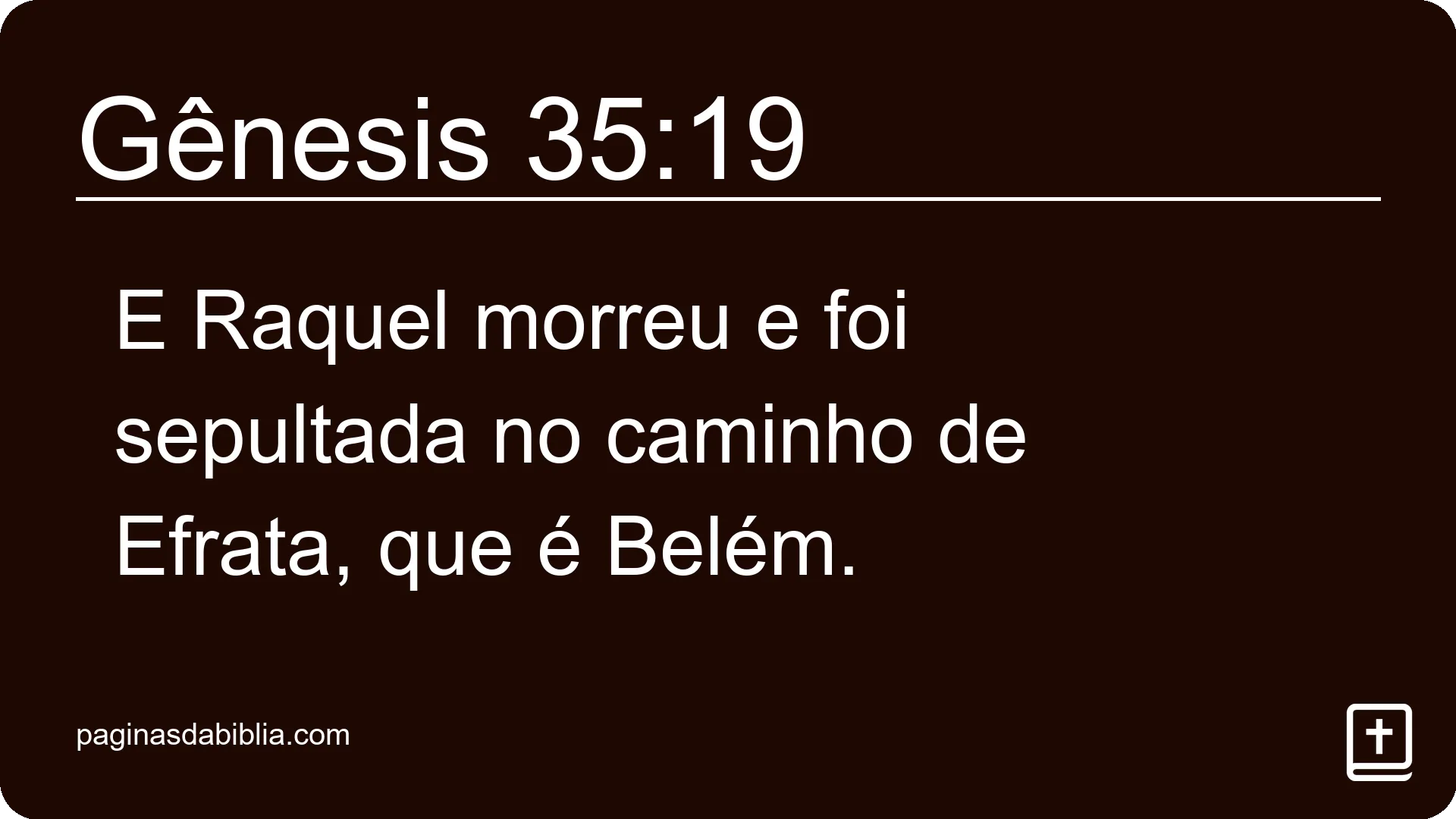 Gênesis 35:19