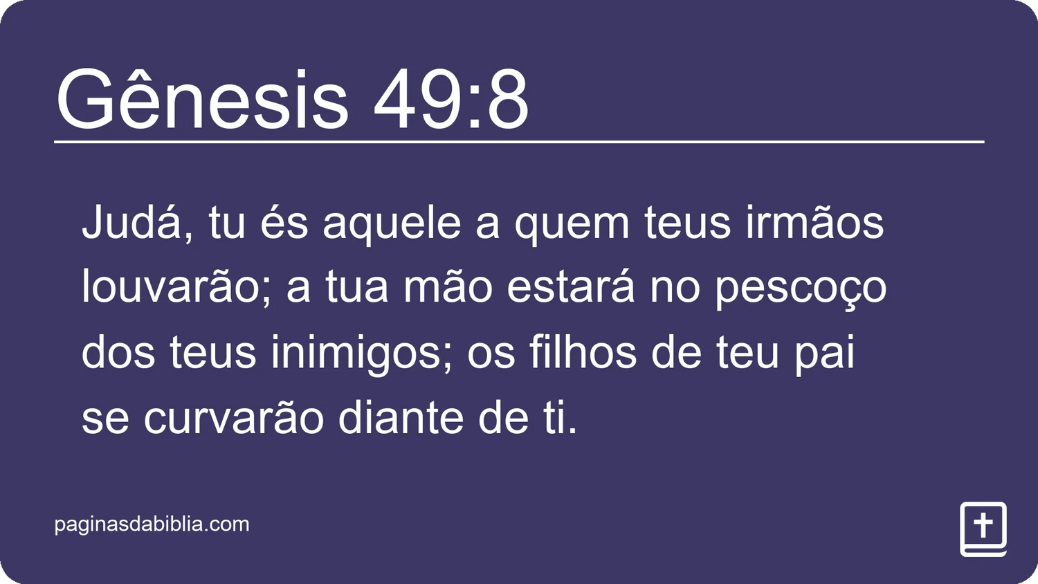 Gênesis 49:8