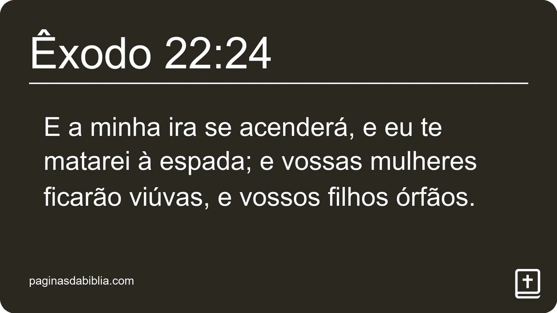 Êxodo 22:24