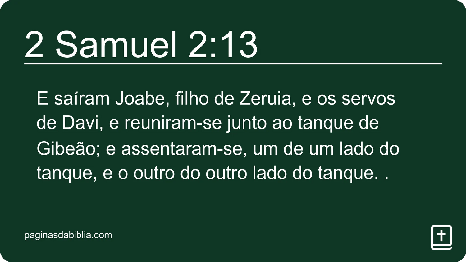 2 Samuel 2:13