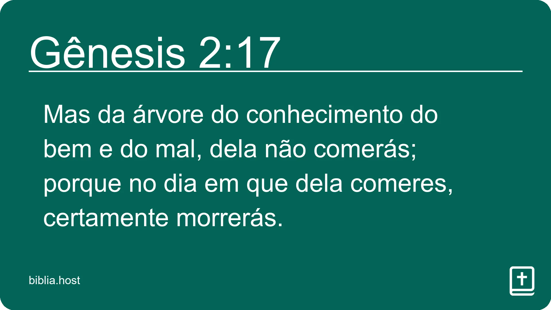 Gênesis 2:17