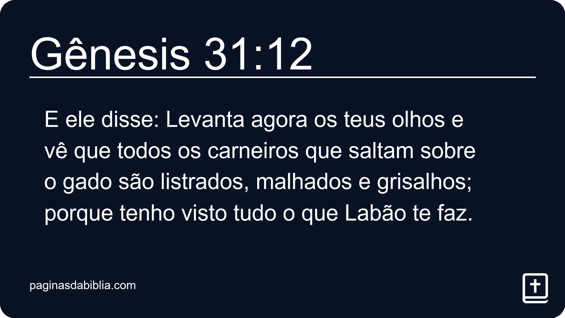 Gênesis 31:12