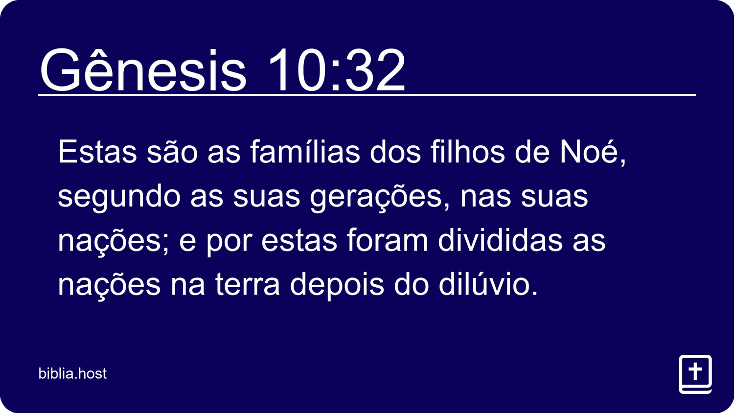 Gênesis 10:32