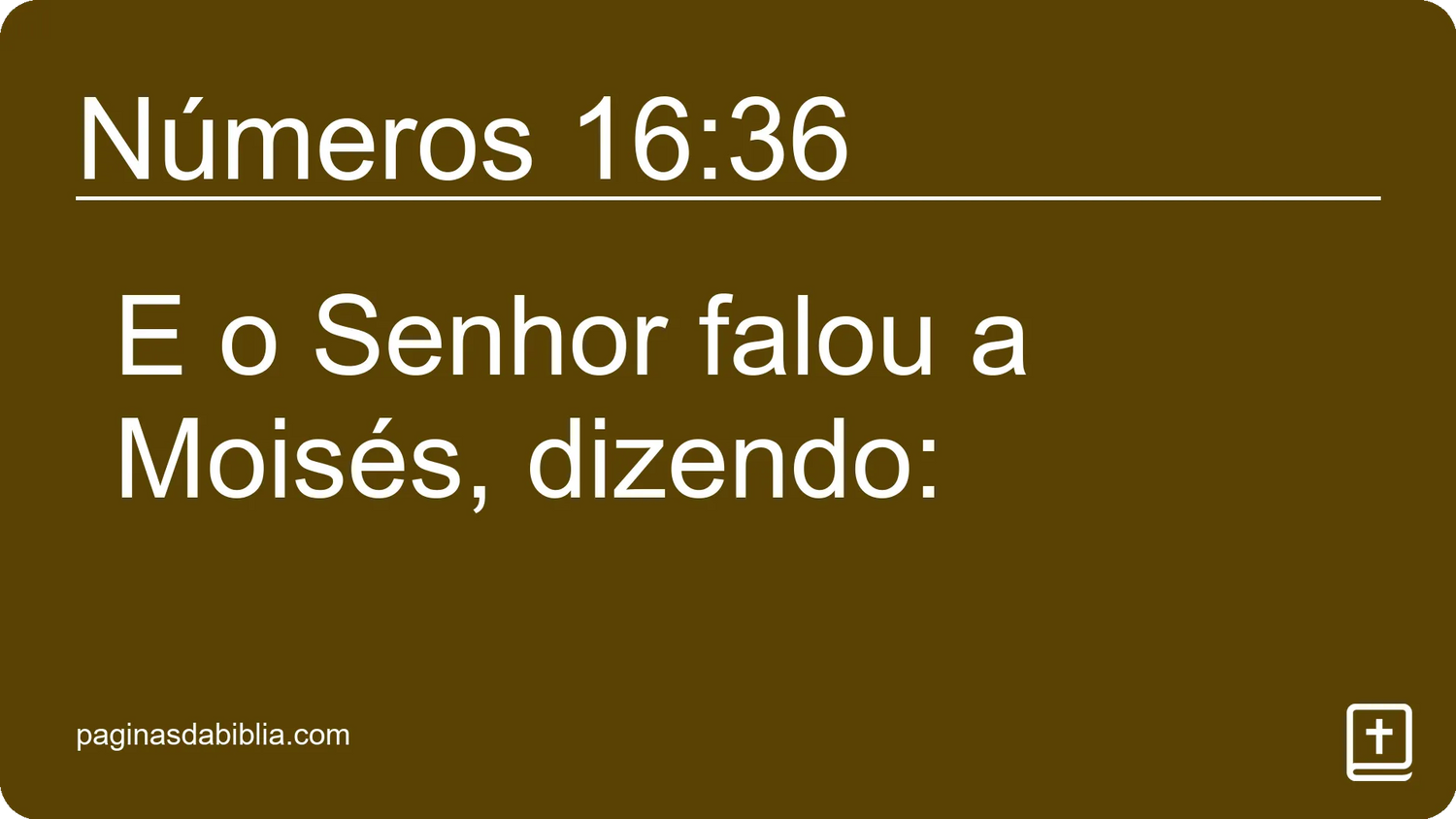 Números 16:36