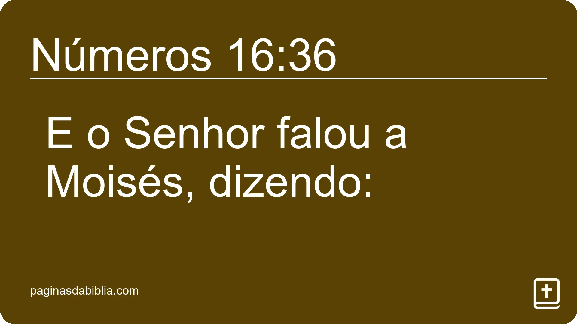 Números 16:36