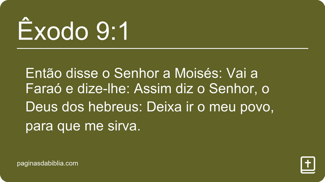 Êxodo 9:1