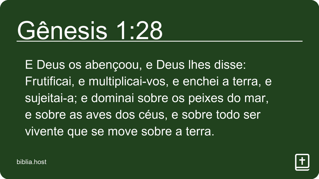 Gênesis 1:28