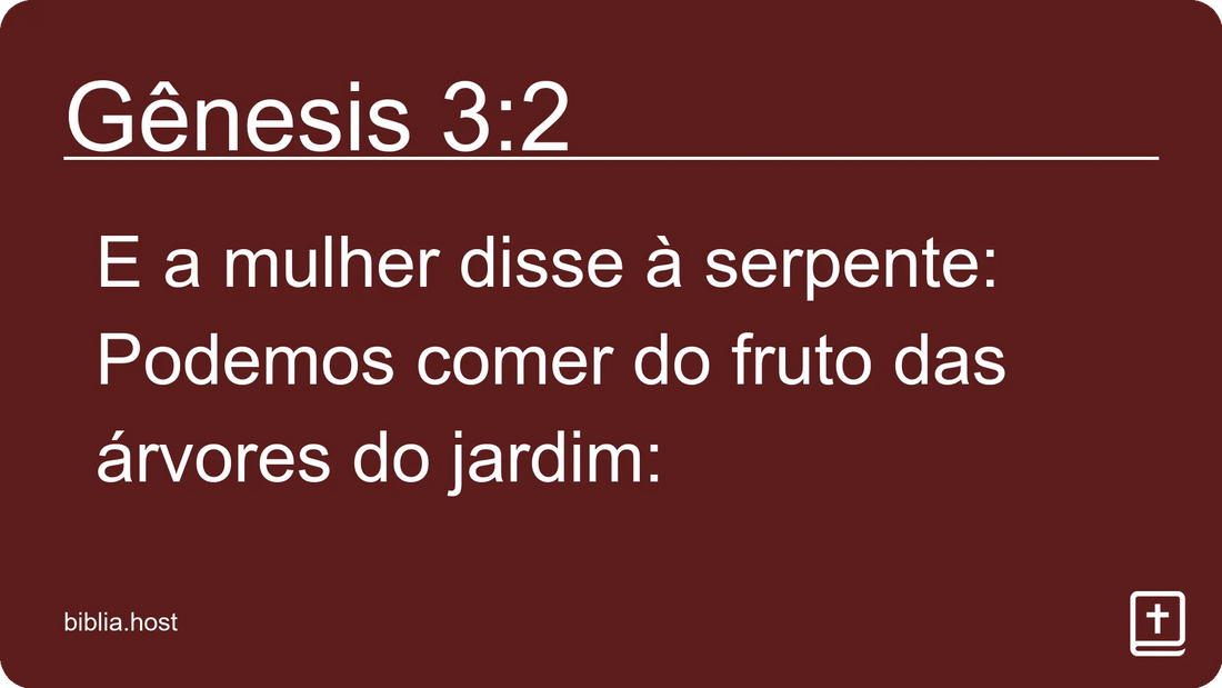 Gênesis 3:2