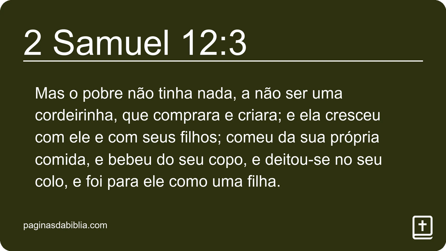 2 Samuel 12:3