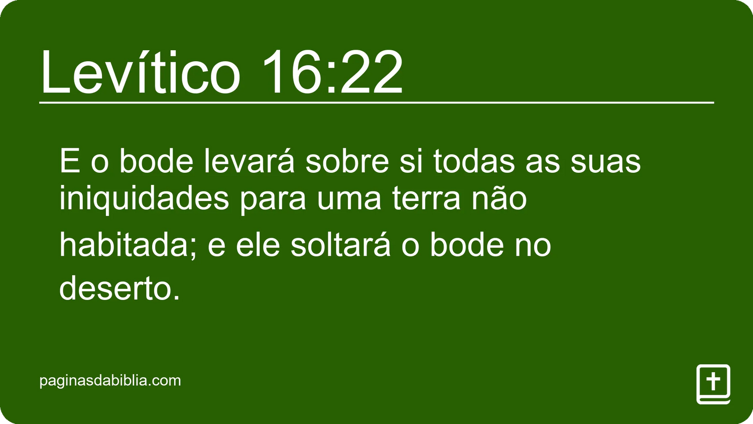 Levítico 16:22