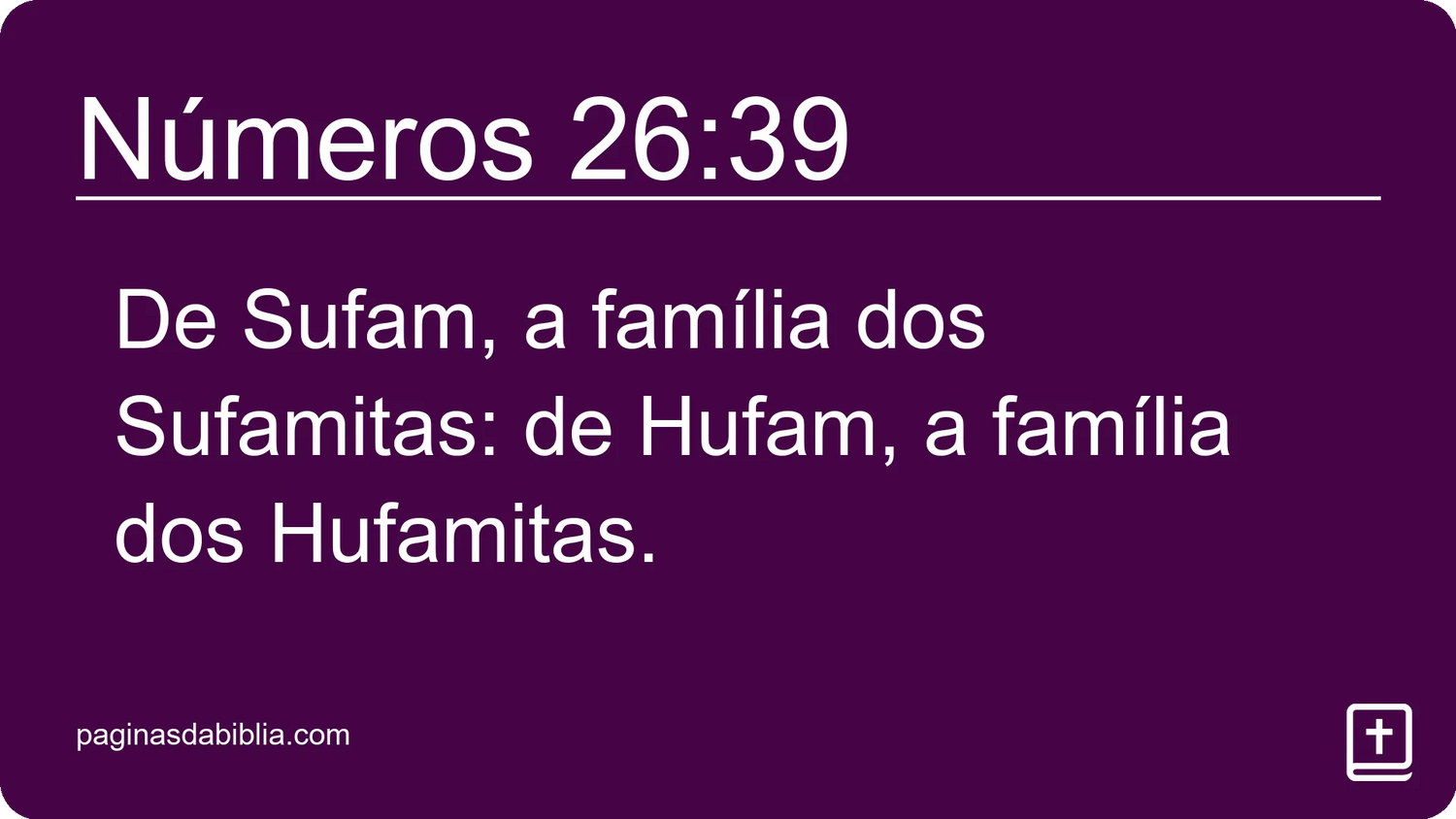 Números 26:39