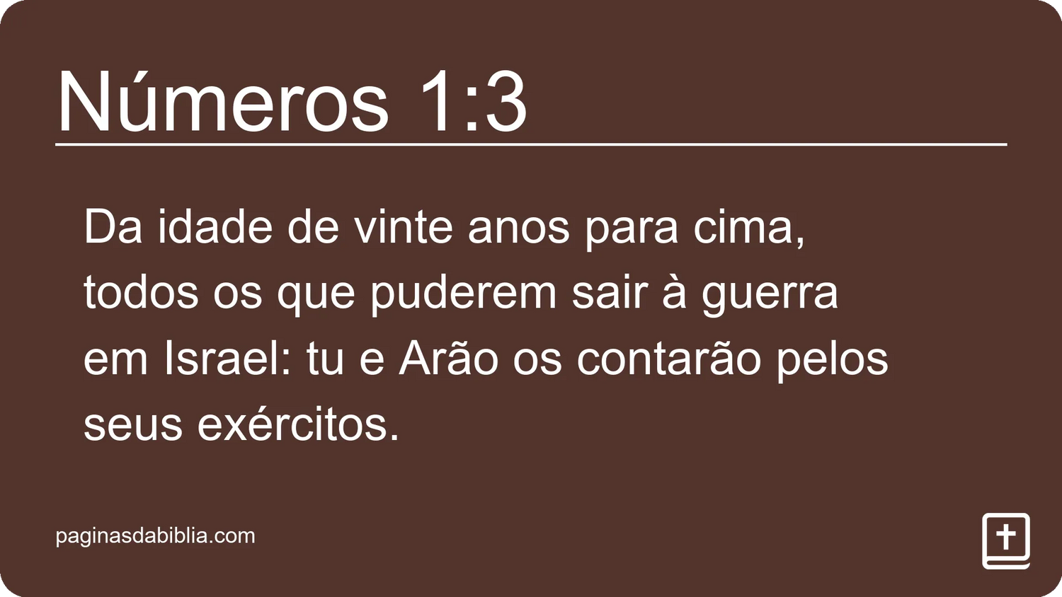 Números 1:3