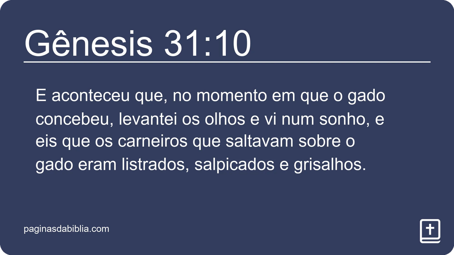 Gênesis 31:10