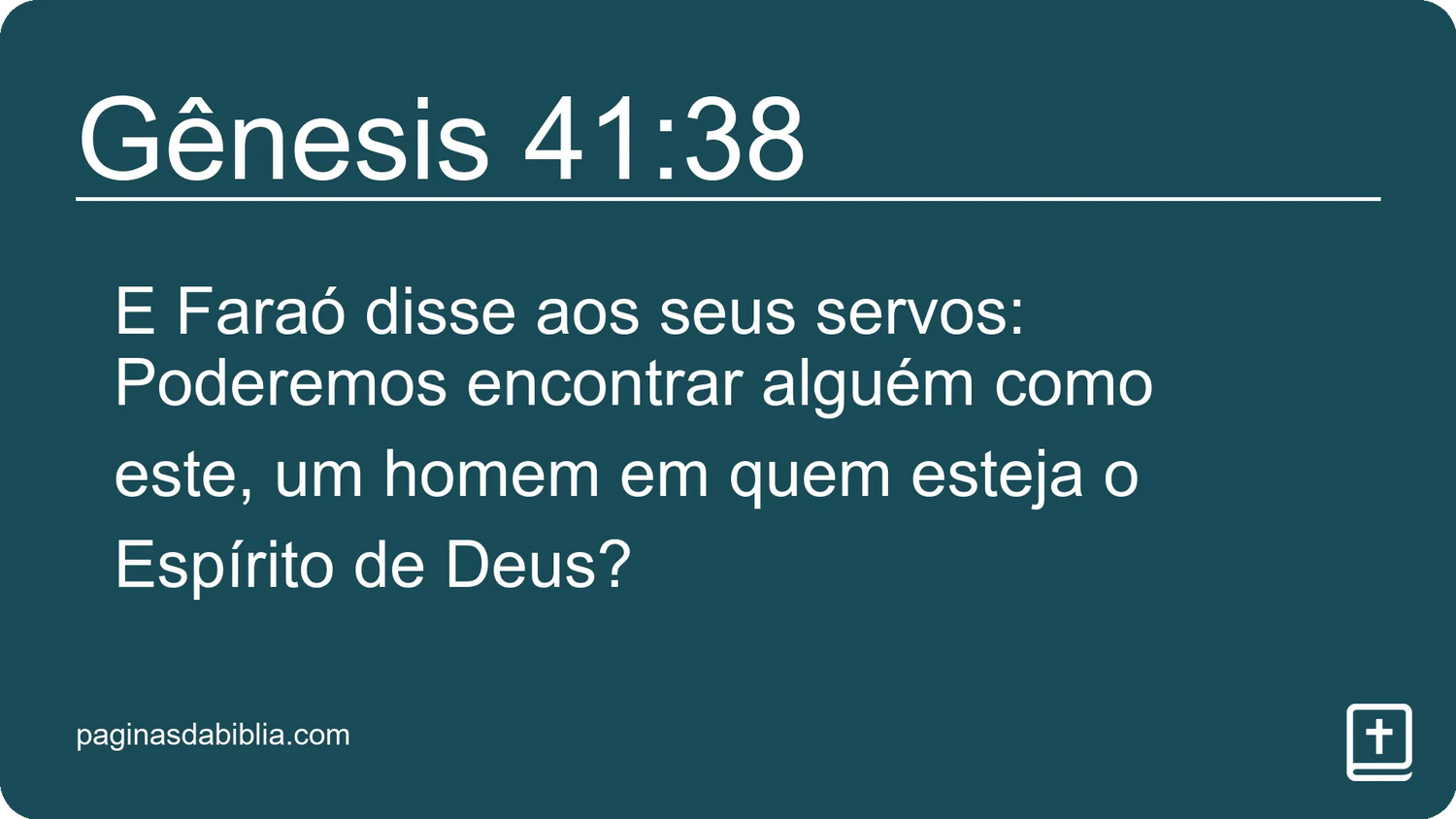 Gênesis 41:38