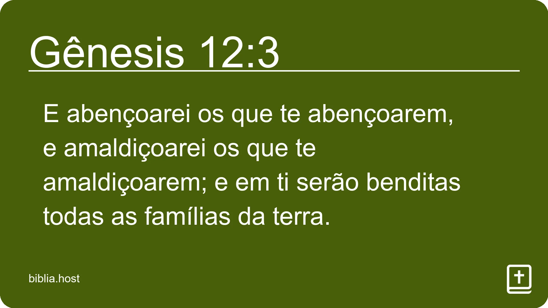 Gênesis 12:3