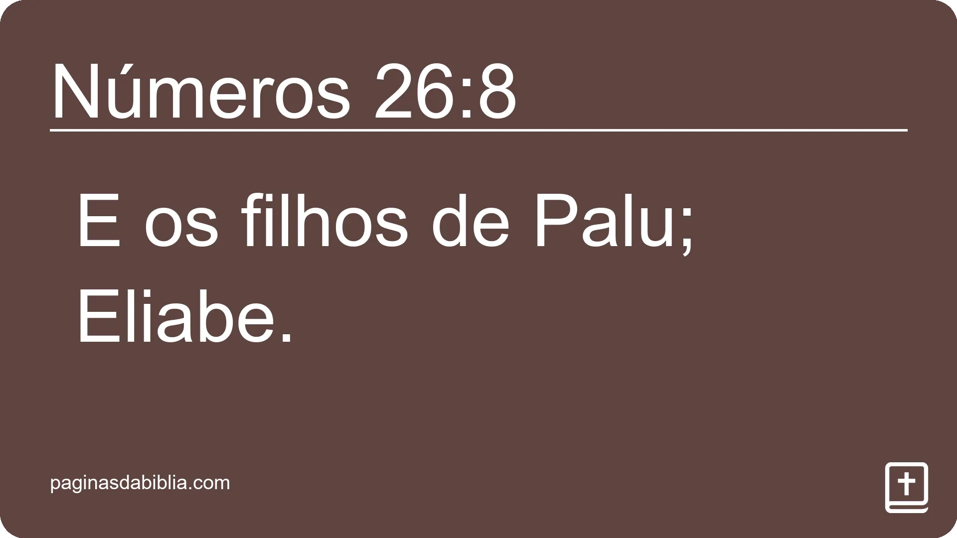 Números 26:8