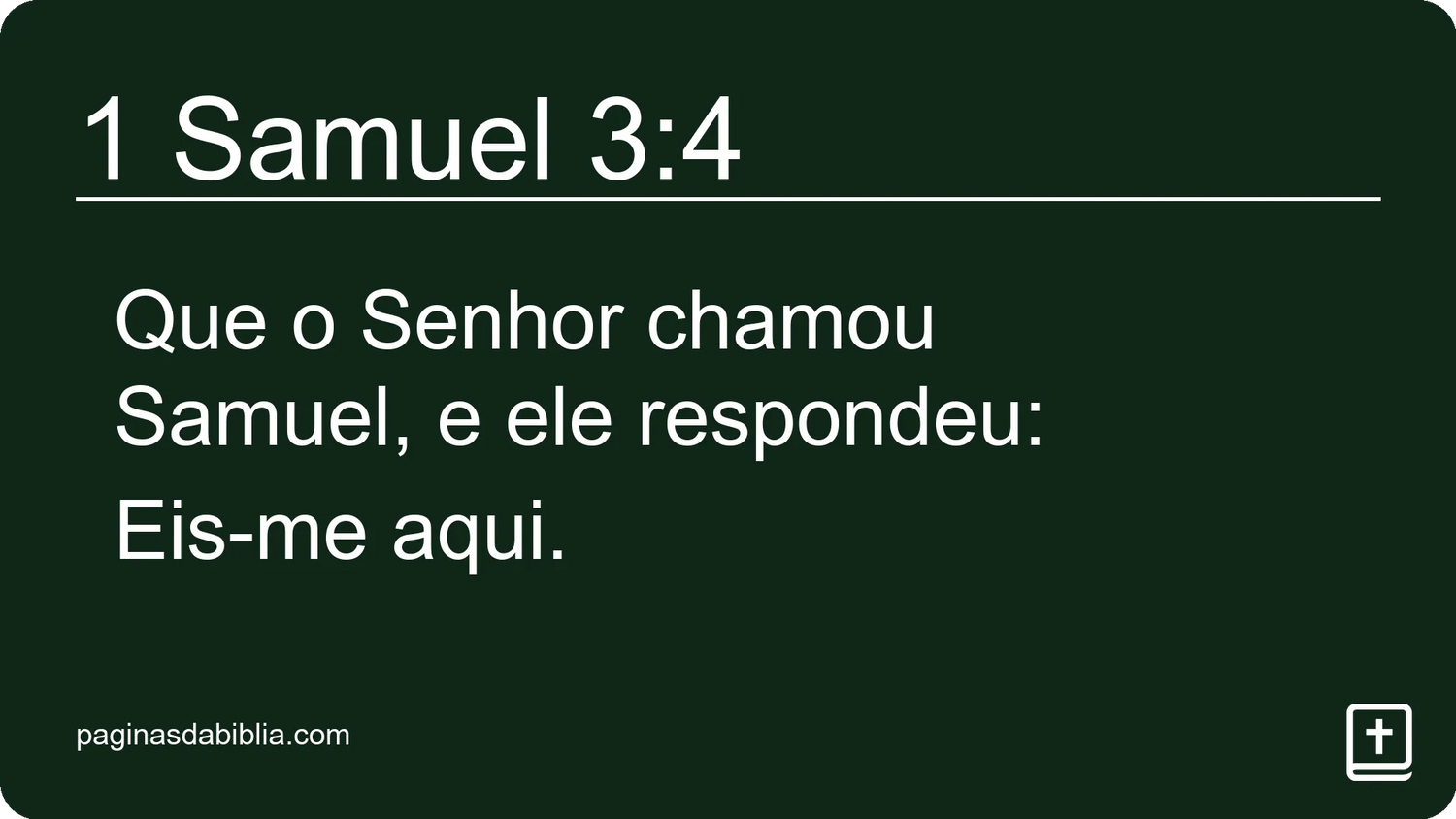 1 Samuel 3:4