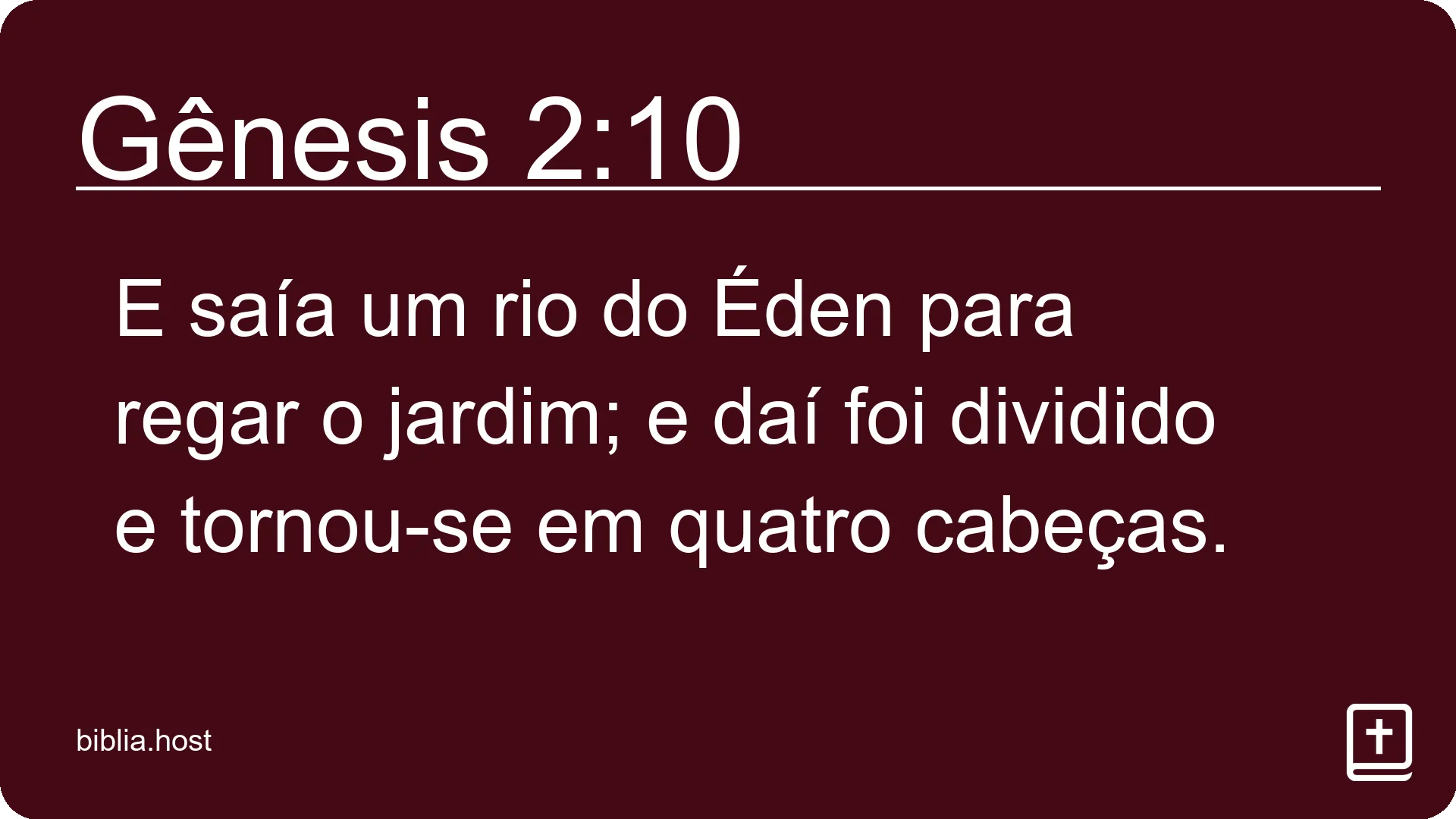 Gênesis 2:10