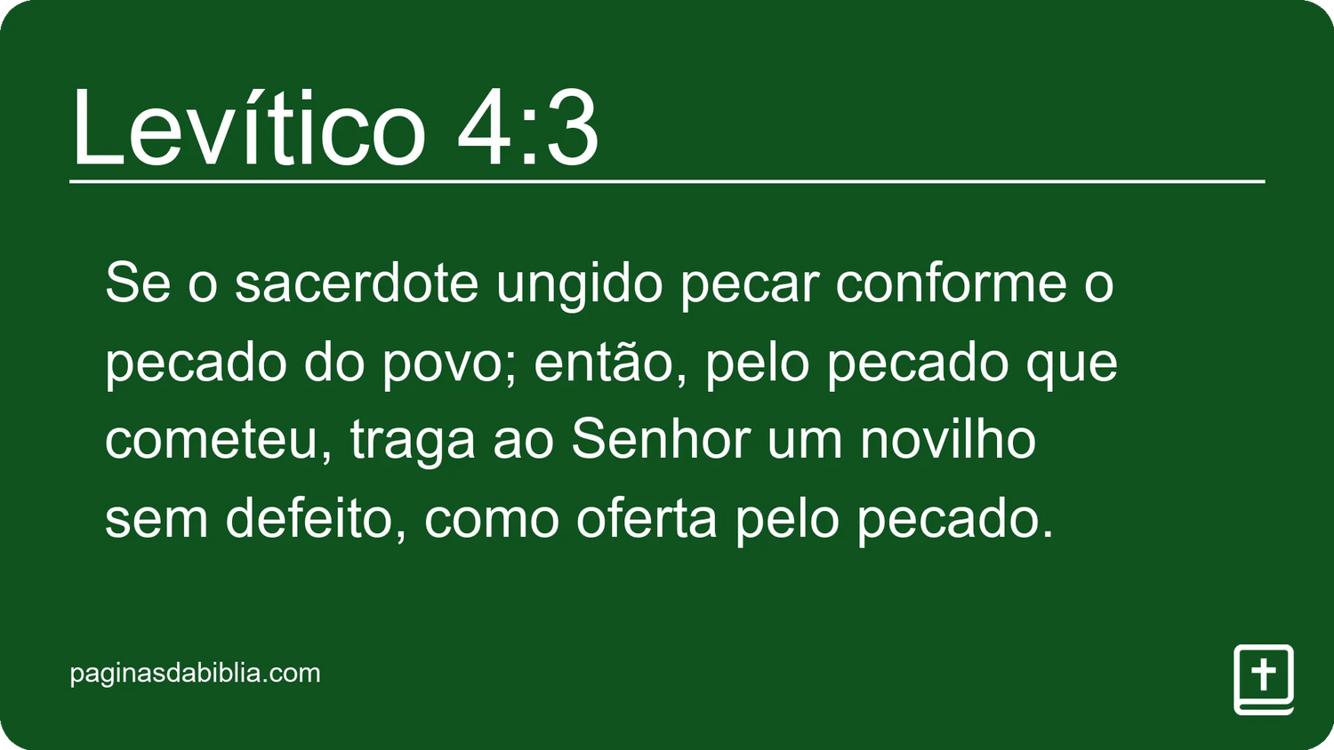 Levítico 4:3