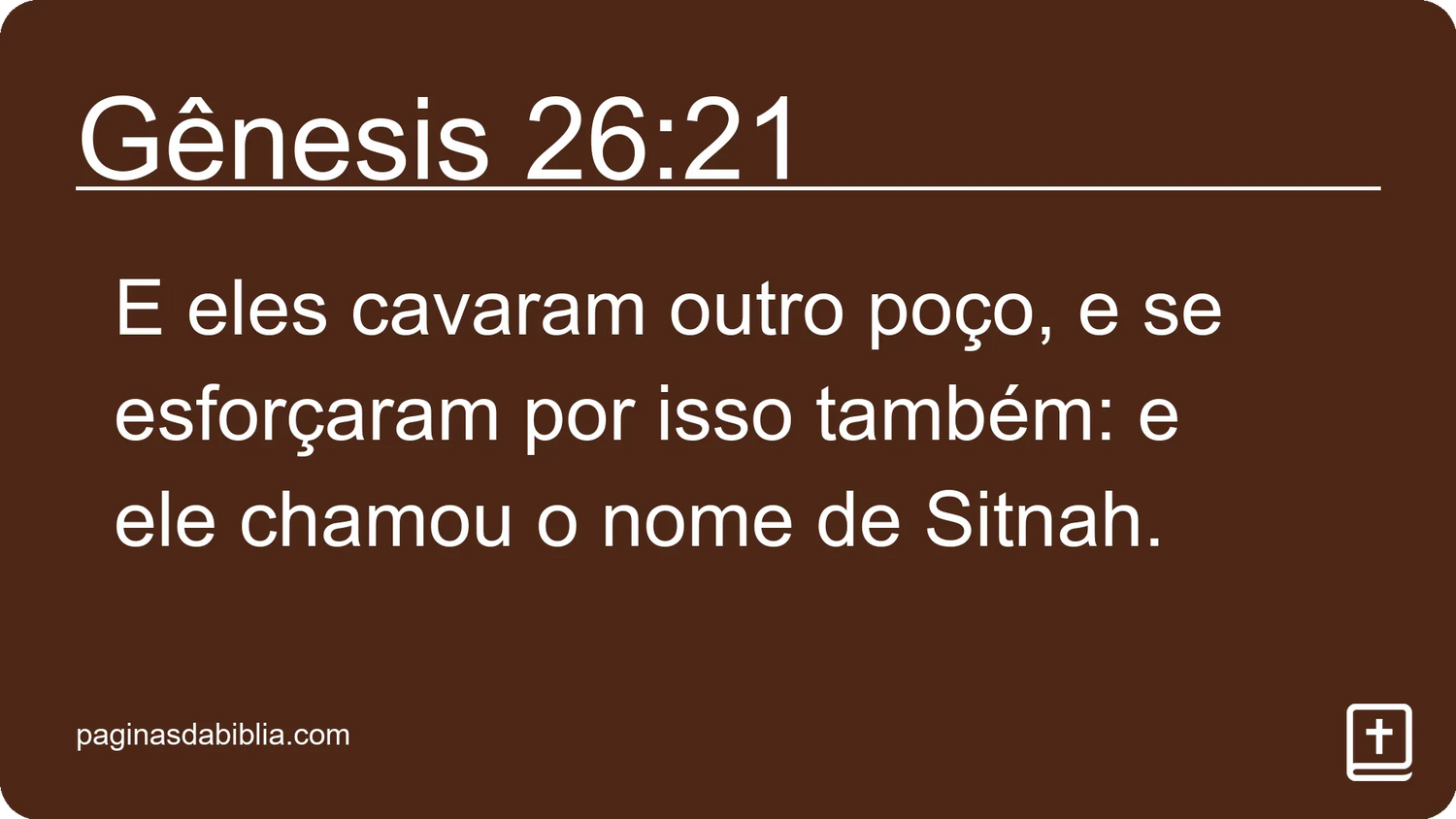 Gênesis 26:21