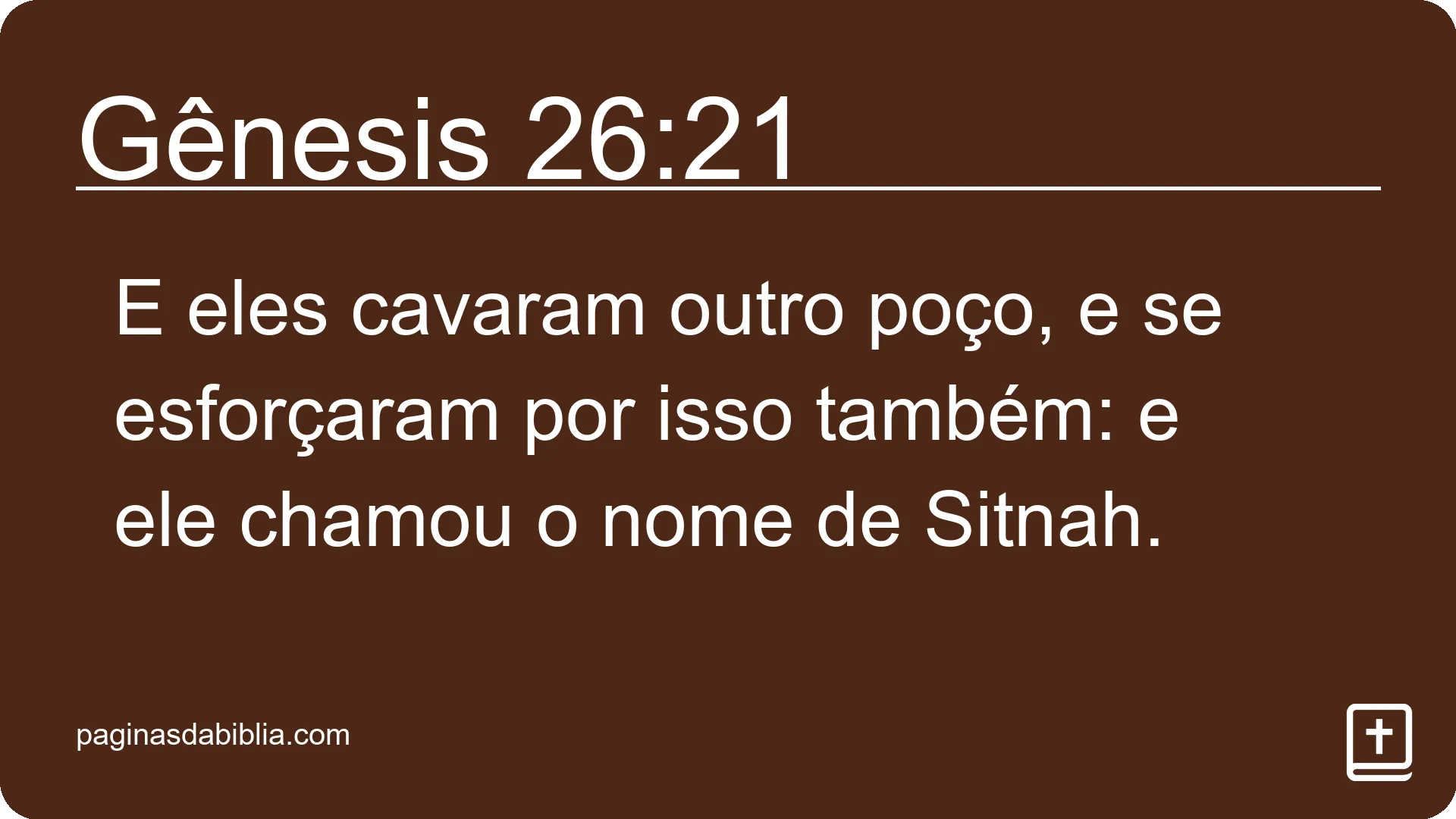 Gênesis 26:21