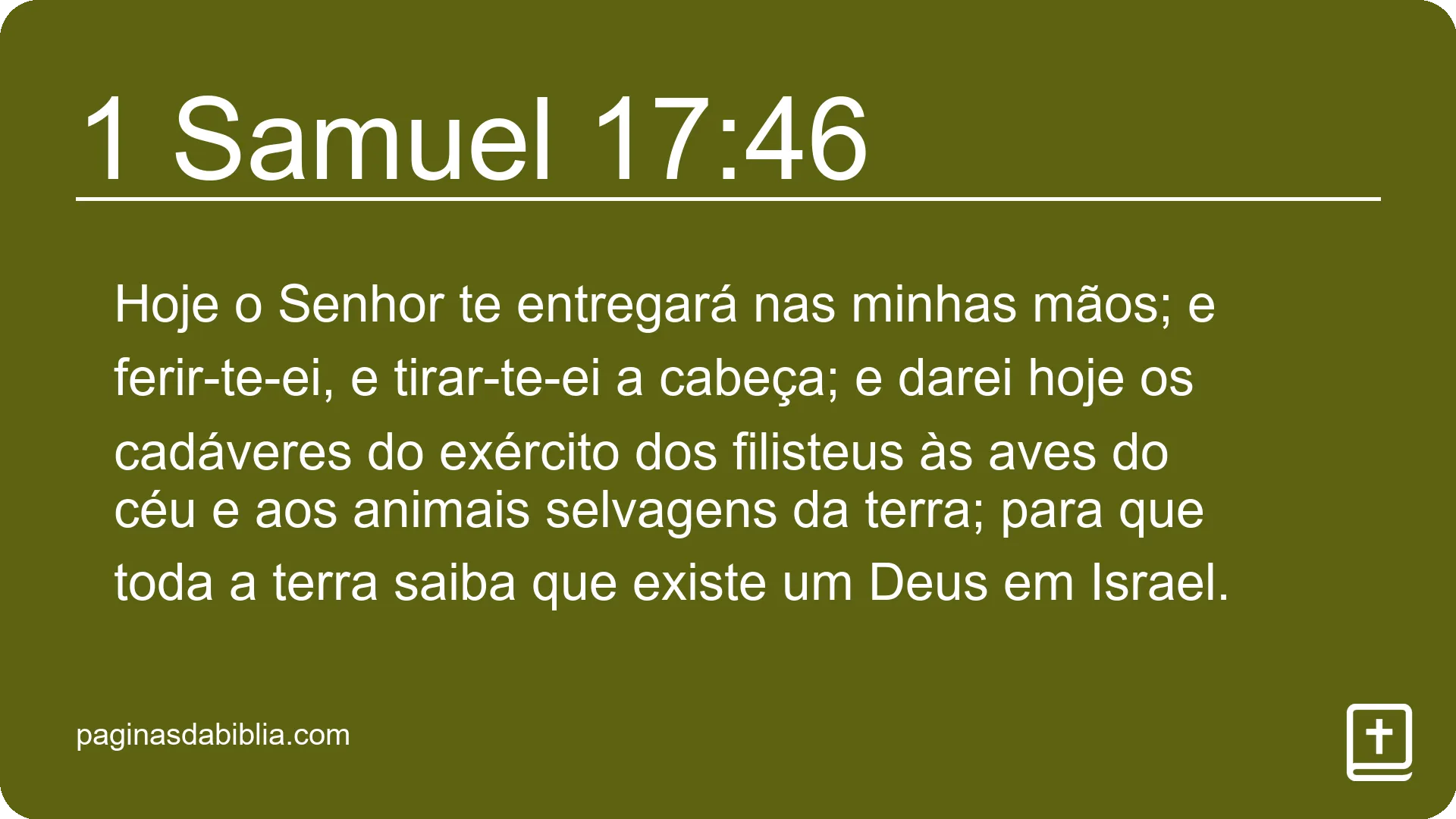 1 Samuel 17:46