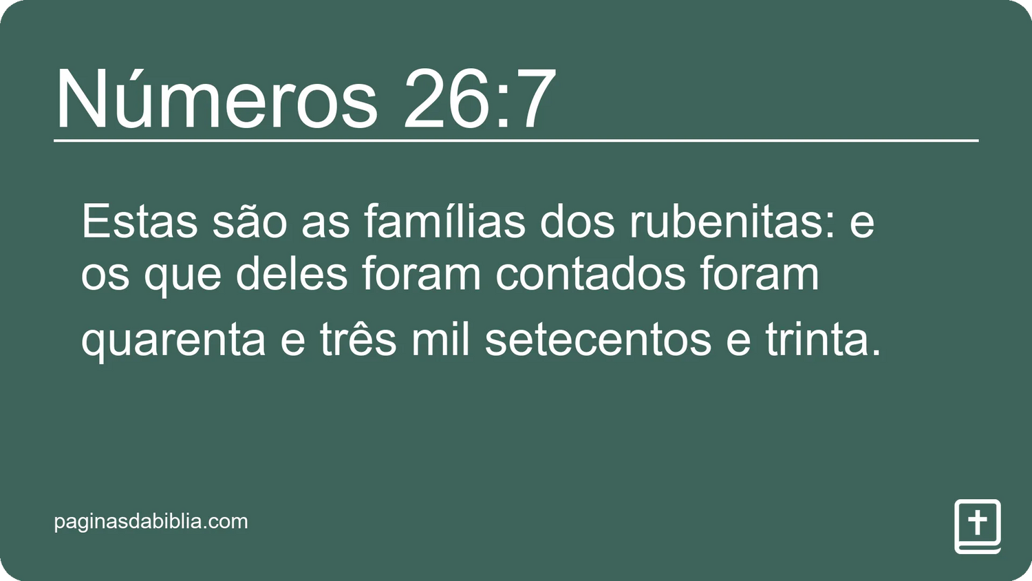 Números 26:7