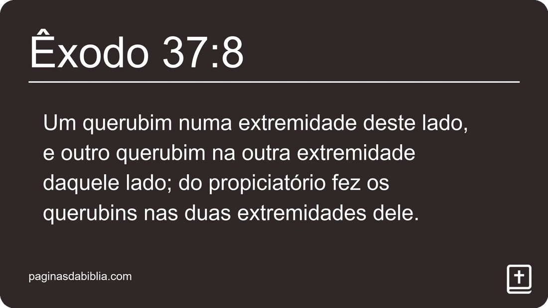 Êxodo 37:8