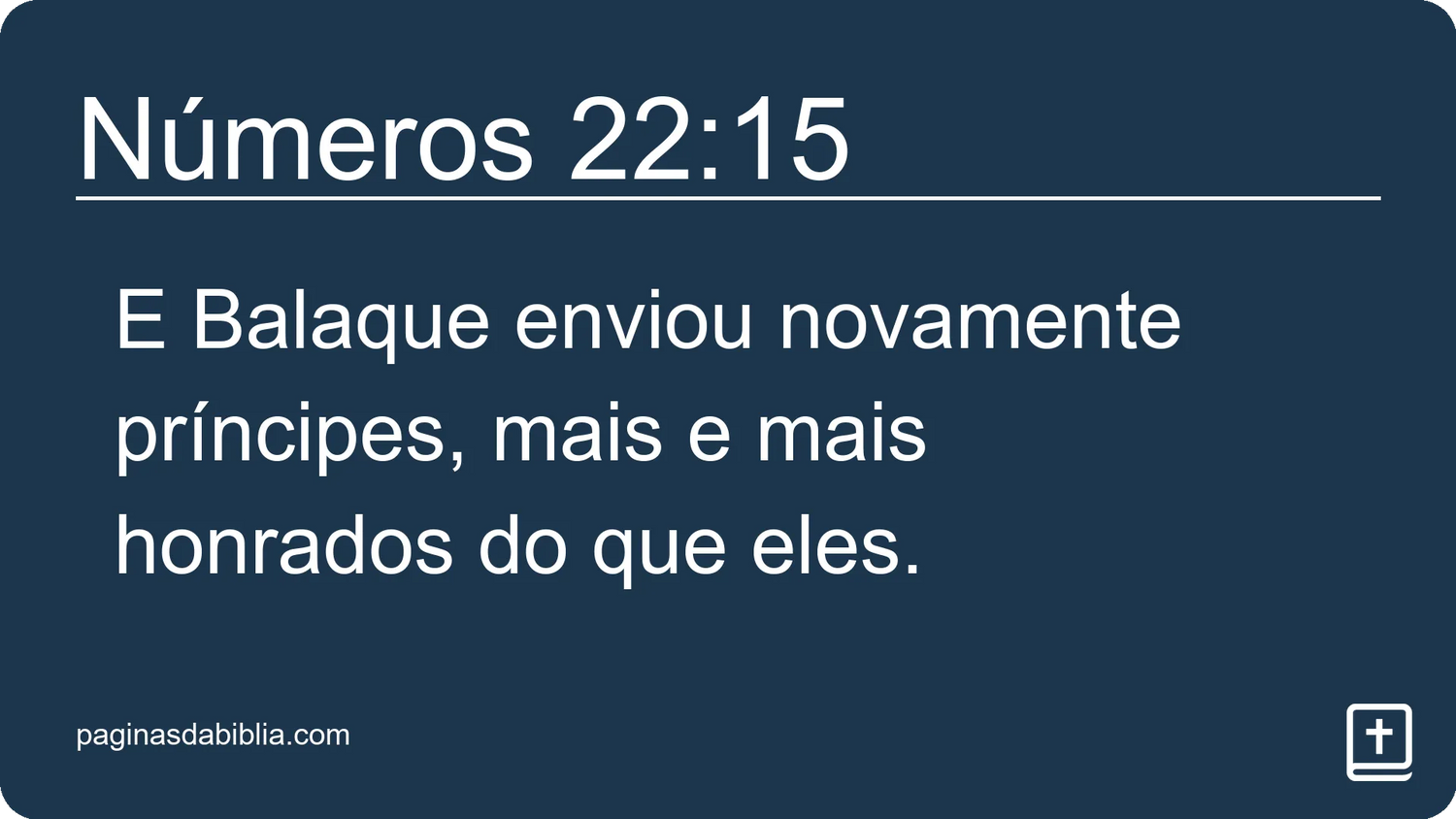 Números 22:15