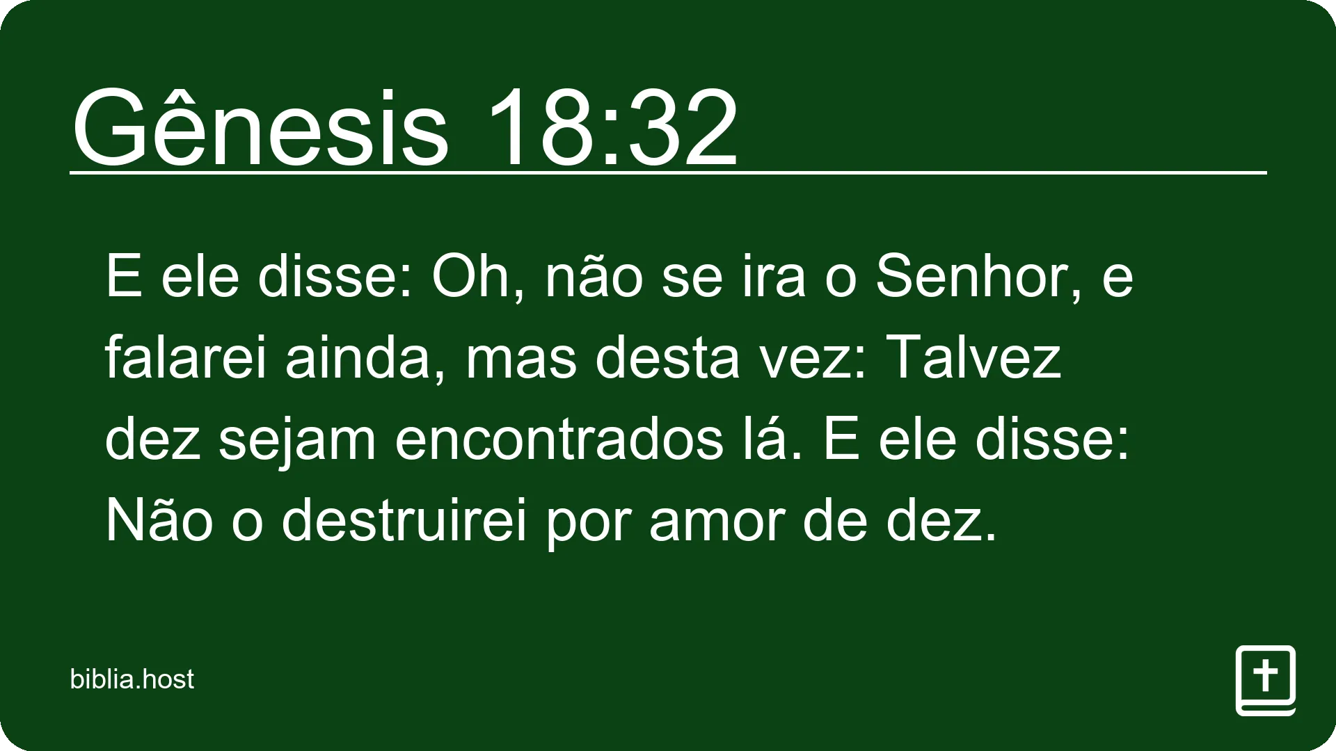 Gênesis 18:32