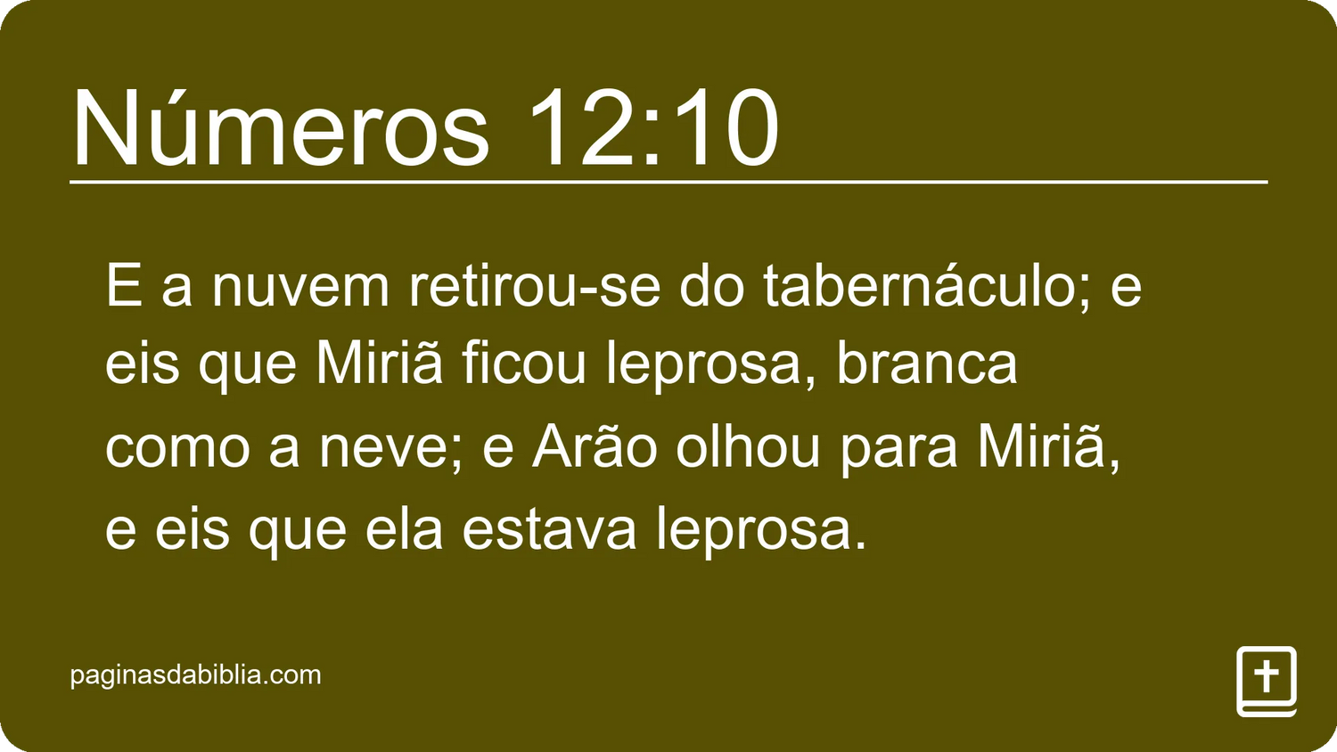 Números 12:10