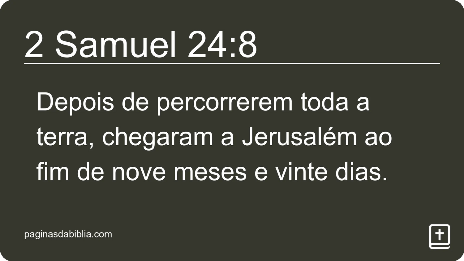 2 Samuel 24:8