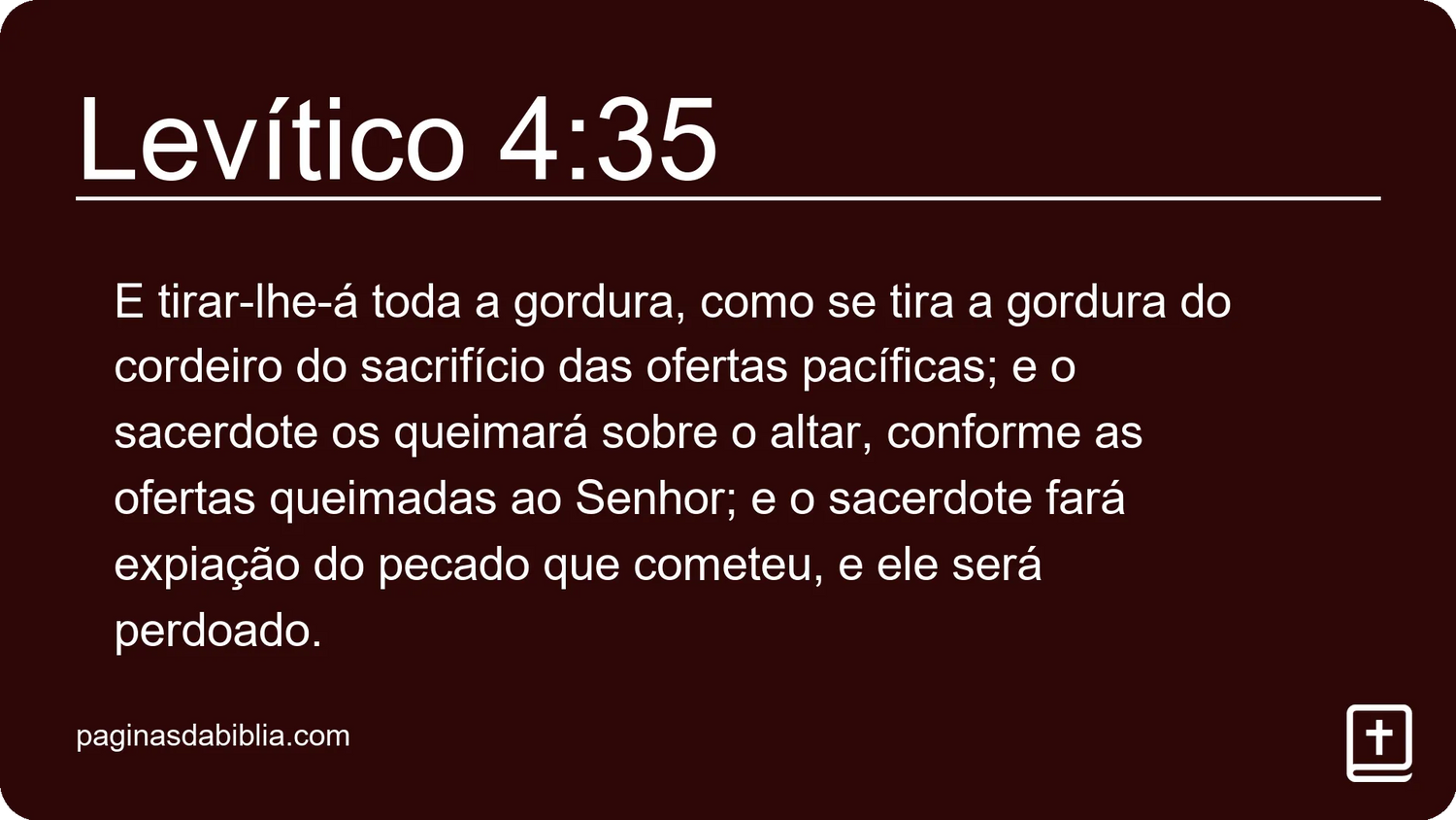 Levítico 4:35