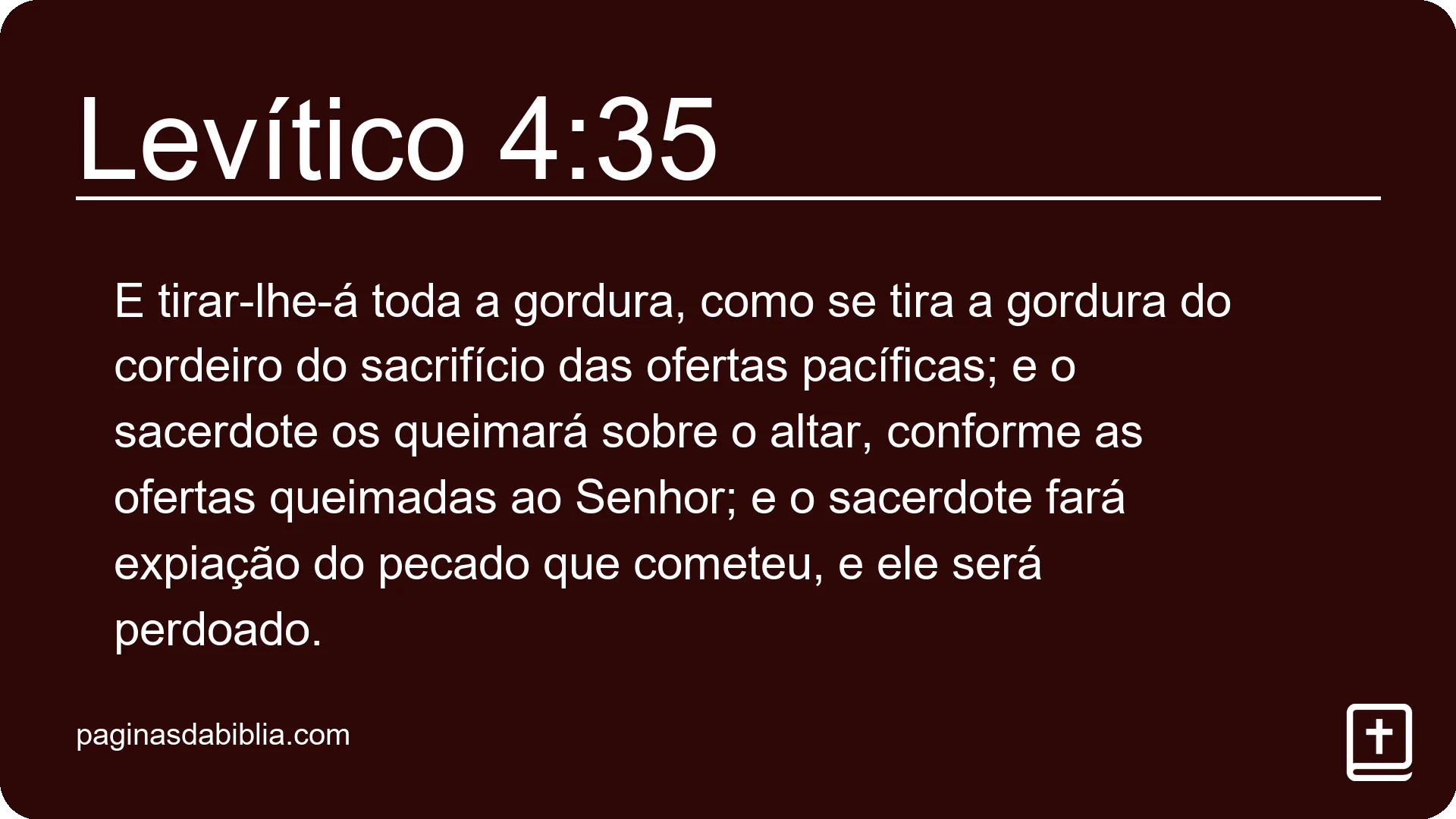 Levítico 4:35