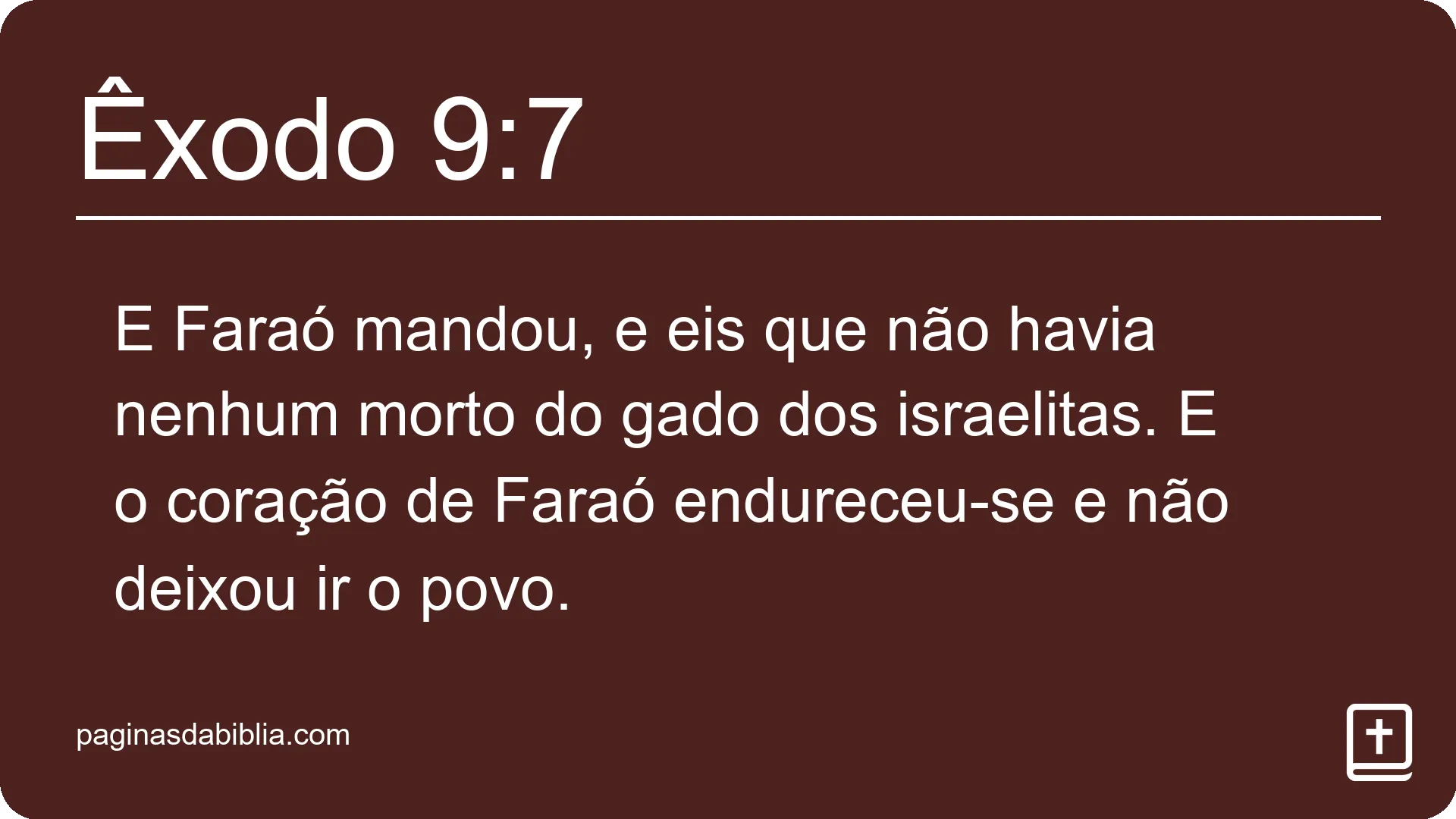 Êxodo 9:7