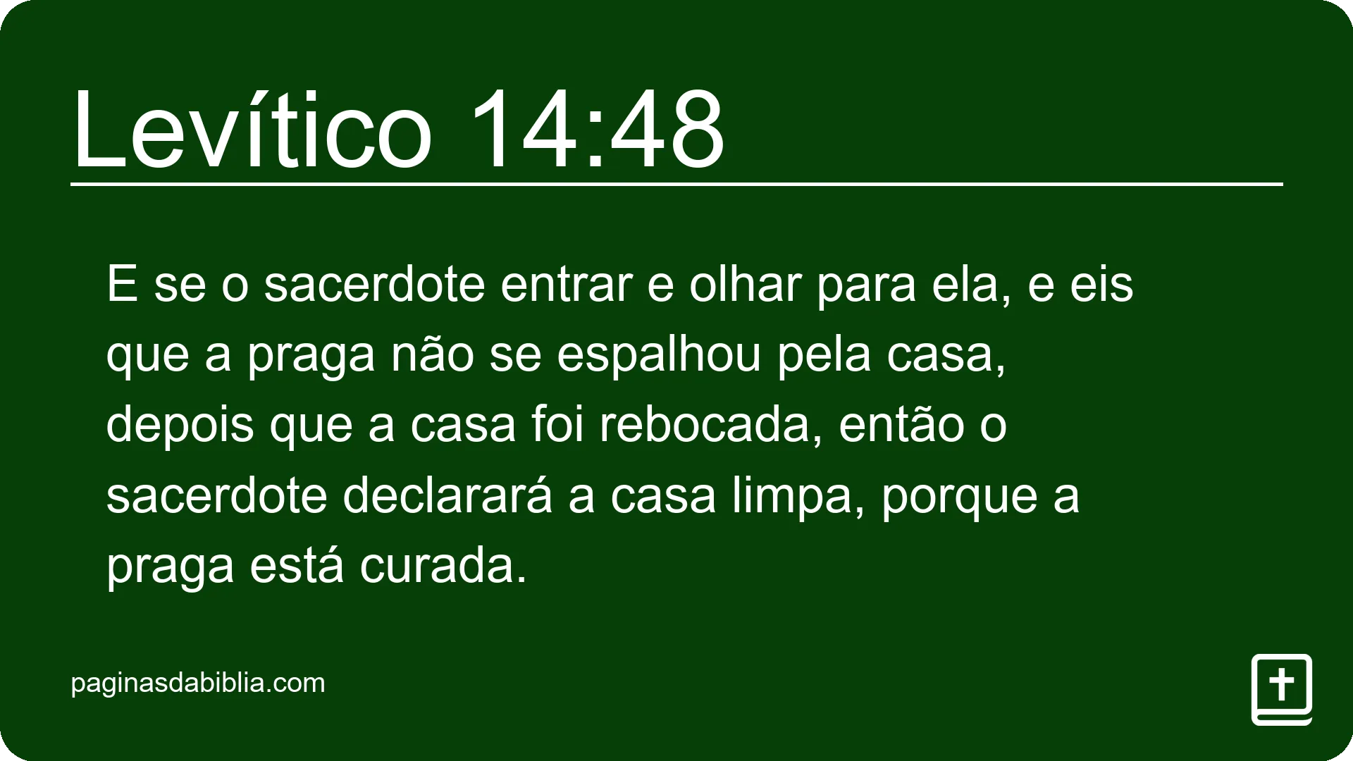 Levítico 14:48