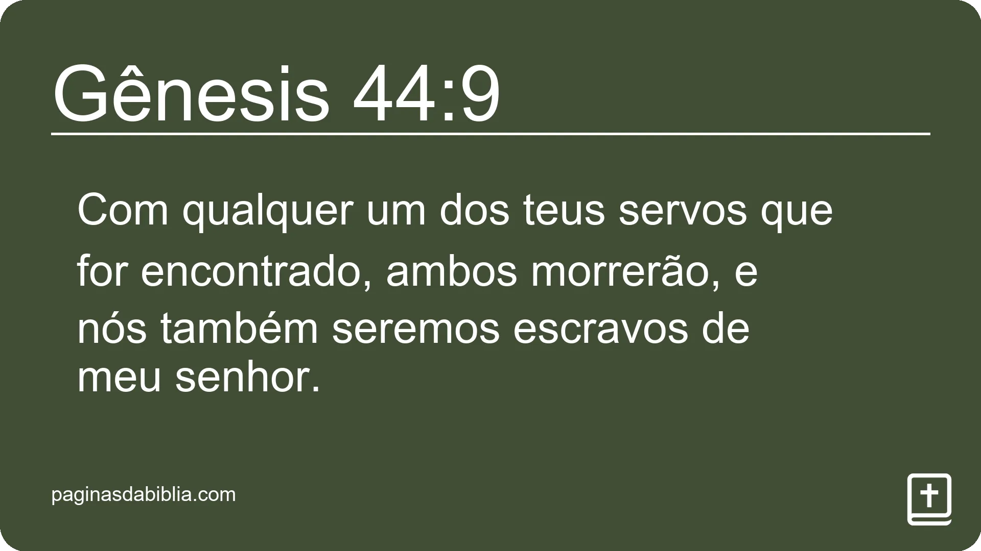 Gênesis 44:9