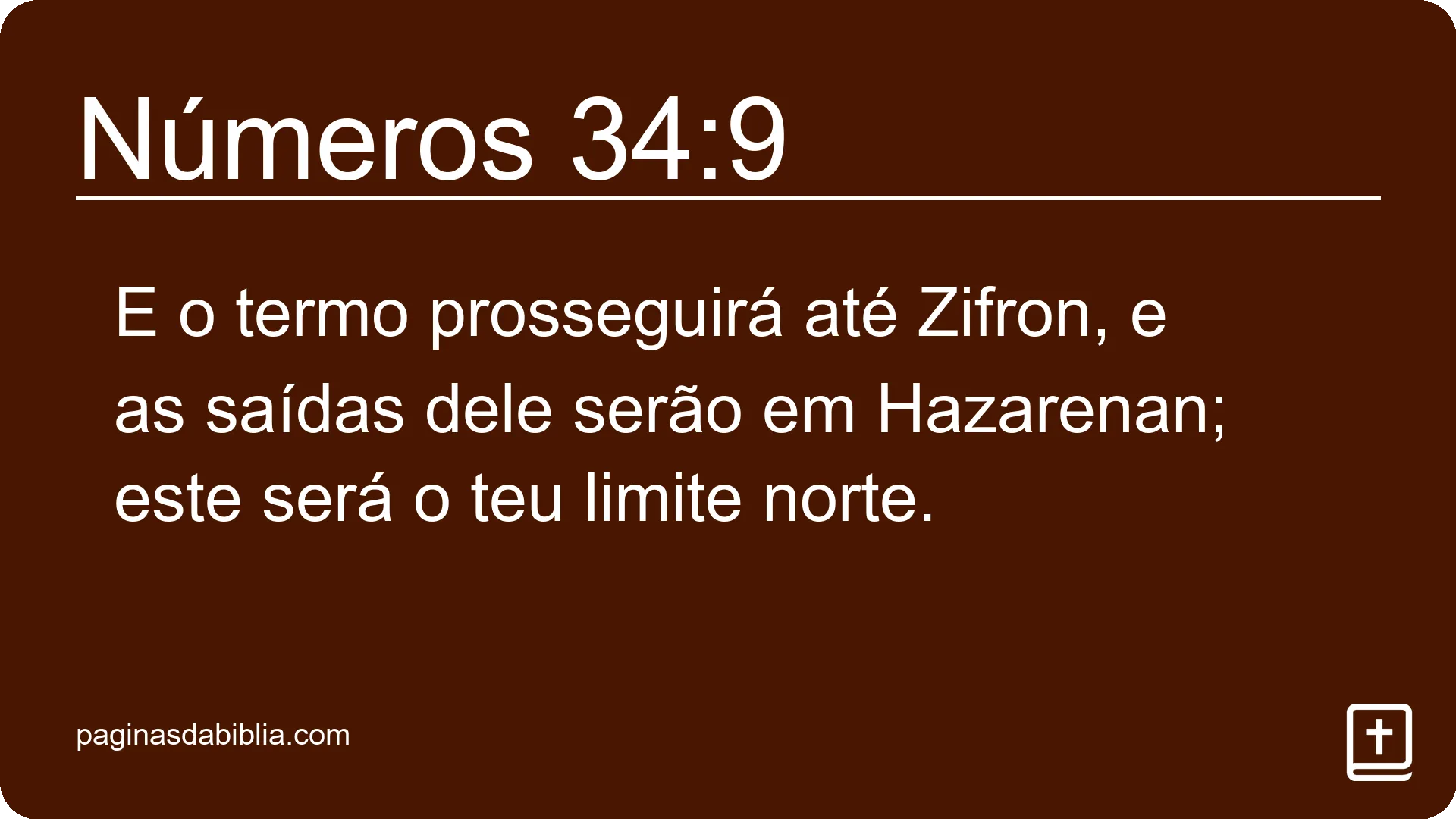 Números 34:9