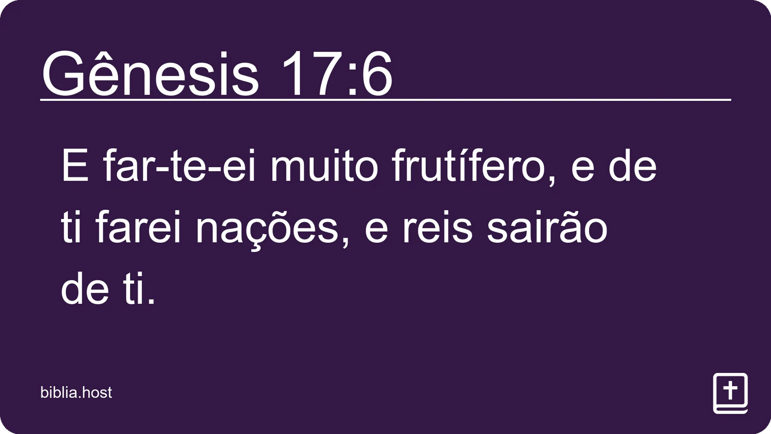 Gênesis 17:6