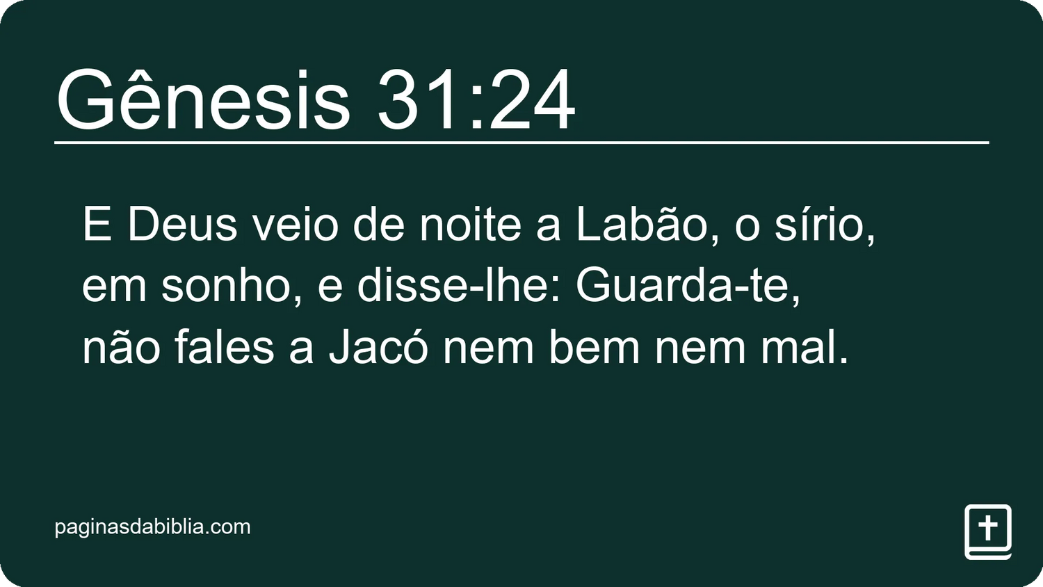 Gênesis 31:24