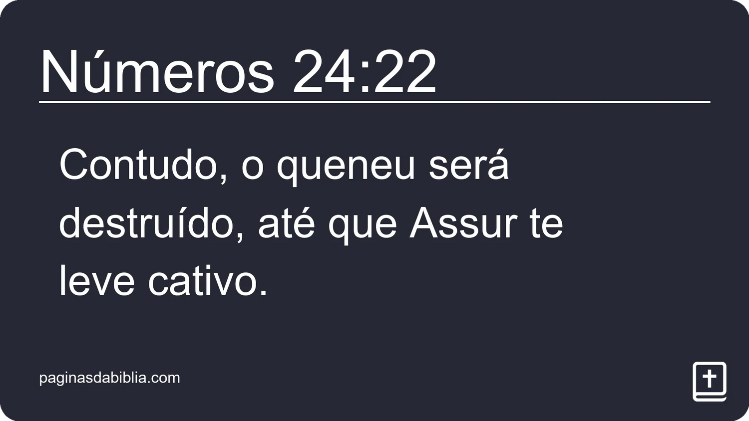 Números 24:22