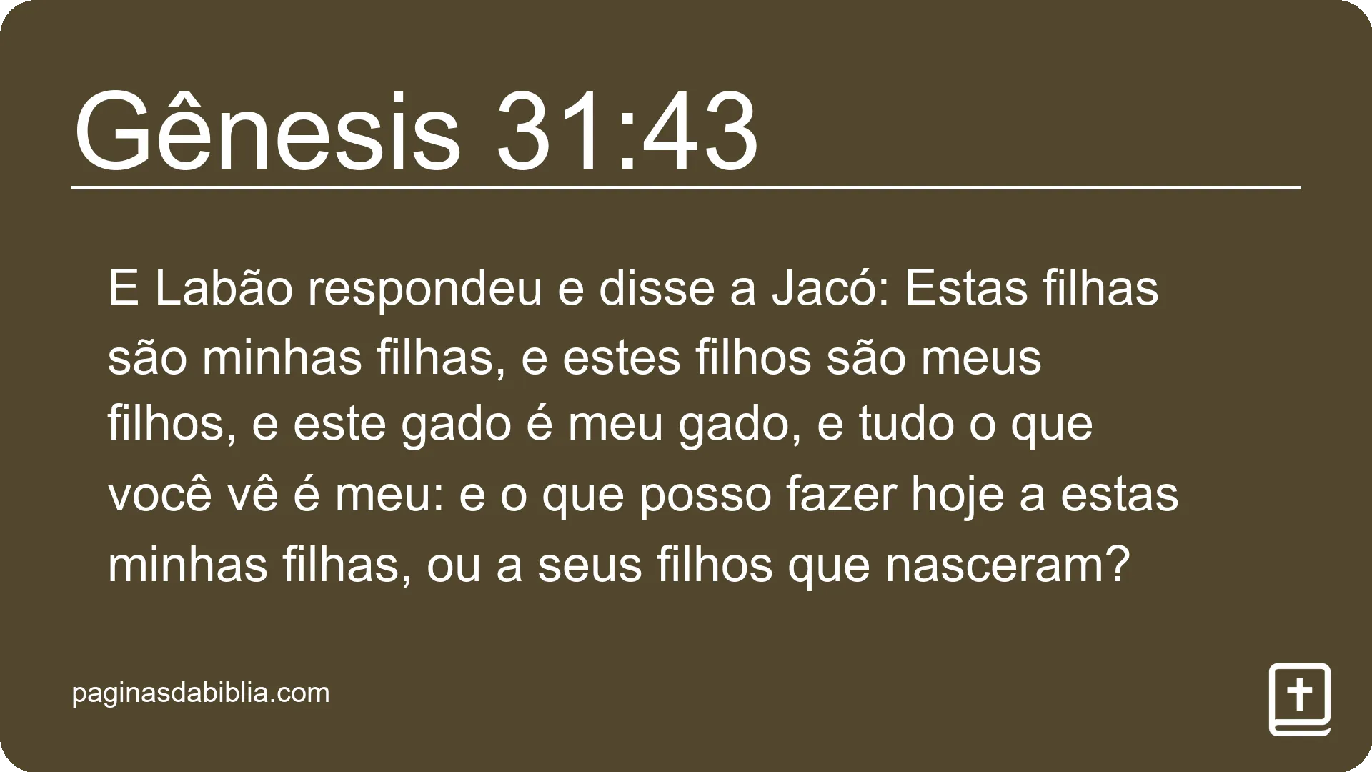 Gênesis 31:43