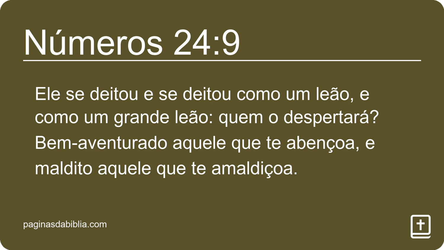 Números 24:9